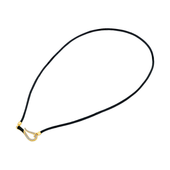 Gilded Hook Thread Necklace