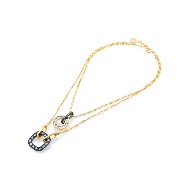 Stan Layered Necklace - Isharya | Modern Indian Jewelry