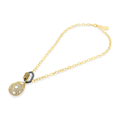 Stan Baroque Locket Necklace - Isharya | Modern Indian Jewelry