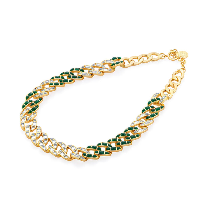 Fiesta Chain Link Necklace - Isharya | Modern Indian Jewelry
