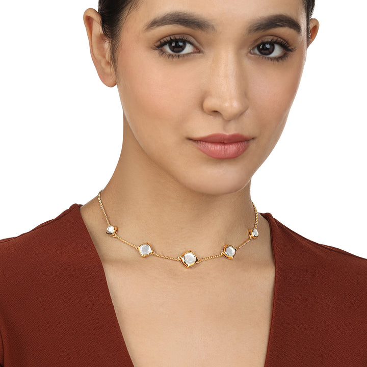 Lumen Essential Necklace - Isharya | Modern Indian Jewelry