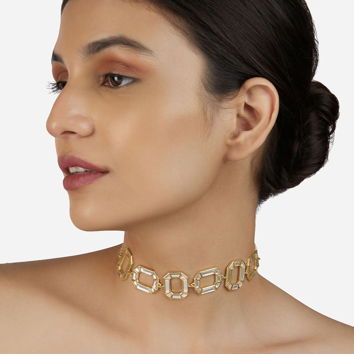 Octa Mirror Choker