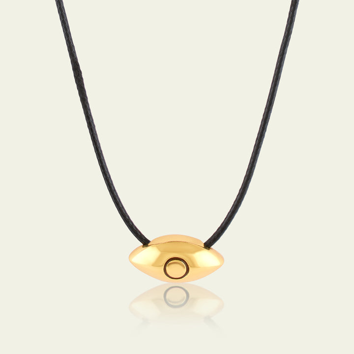 Gold Evil Eye Necklace