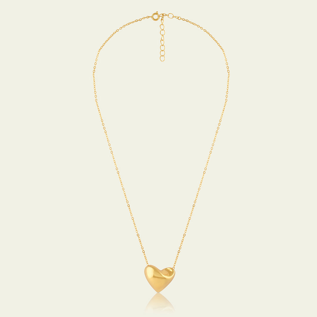 Gold Heart Necklace 