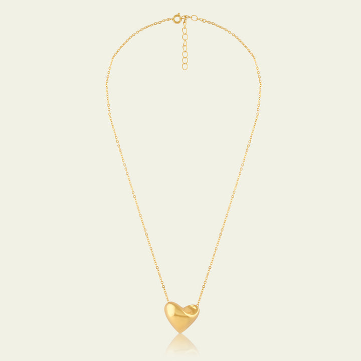 Gold Heart Necklace 