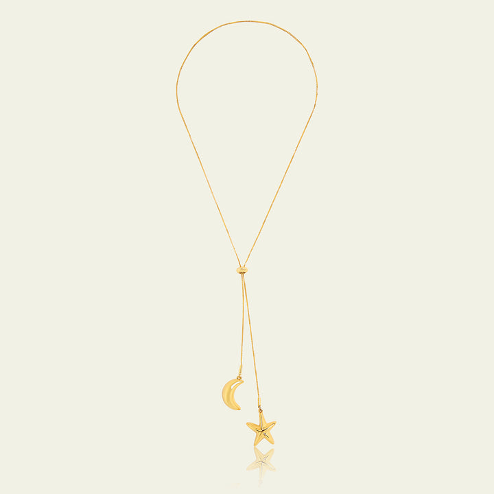 Star & Moon Lariat 