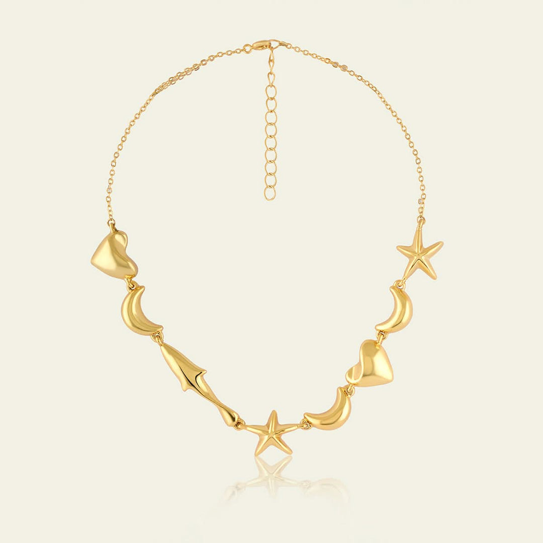 Gold Charm Necklace