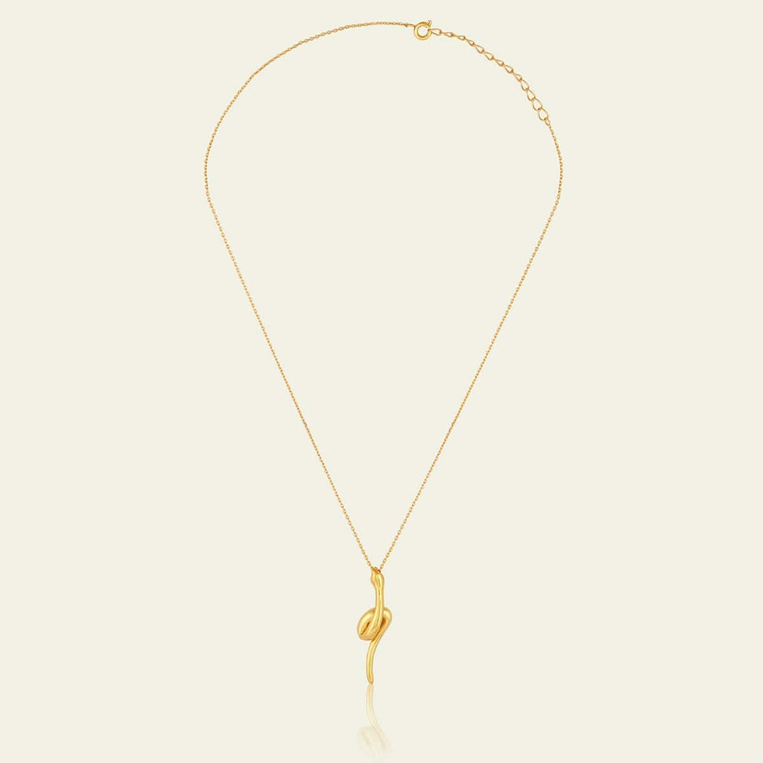 Gold Slither Necklace
