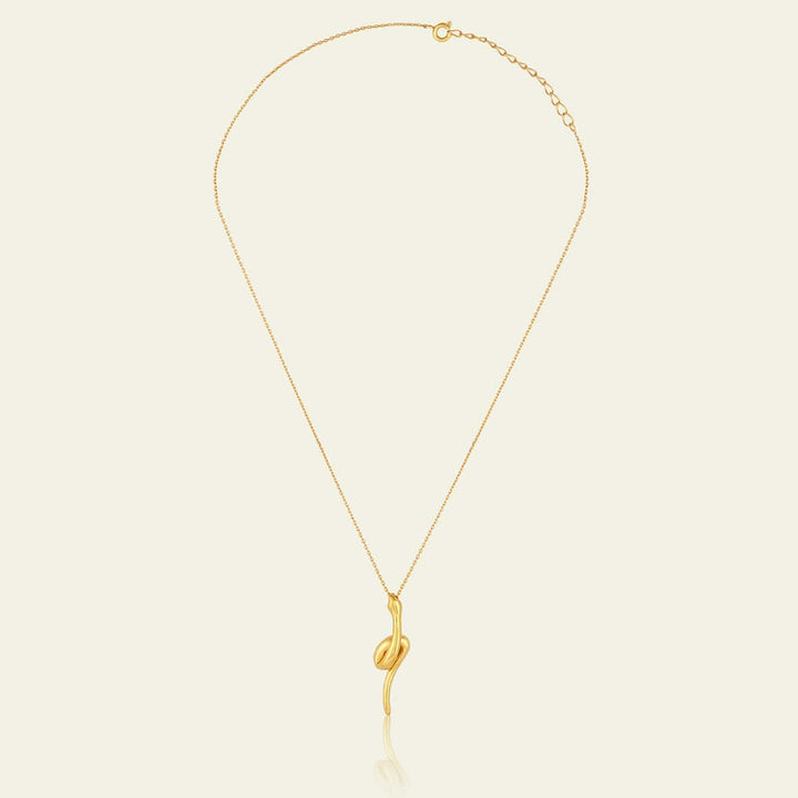 Gold Slither Necklace