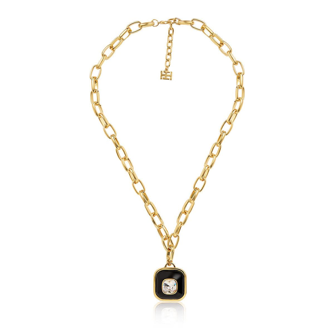 Medallion Chain Link Necklace