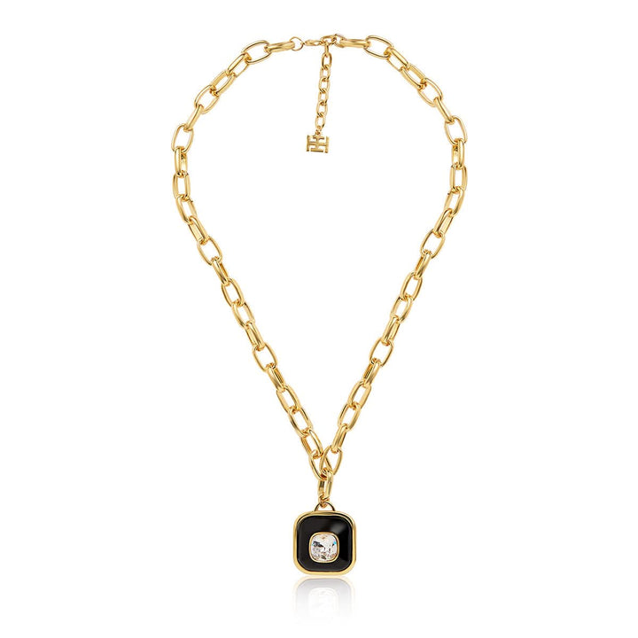 Medallion Chain Link Necklace