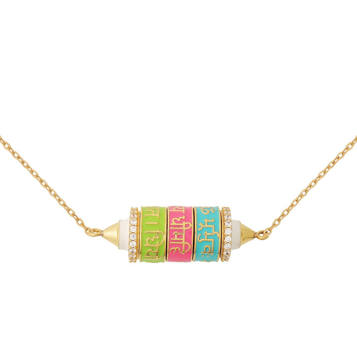 Rotating Mantra Necklace