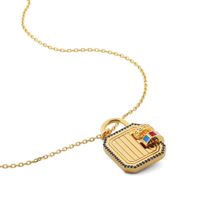Lock It Mantra Necklace