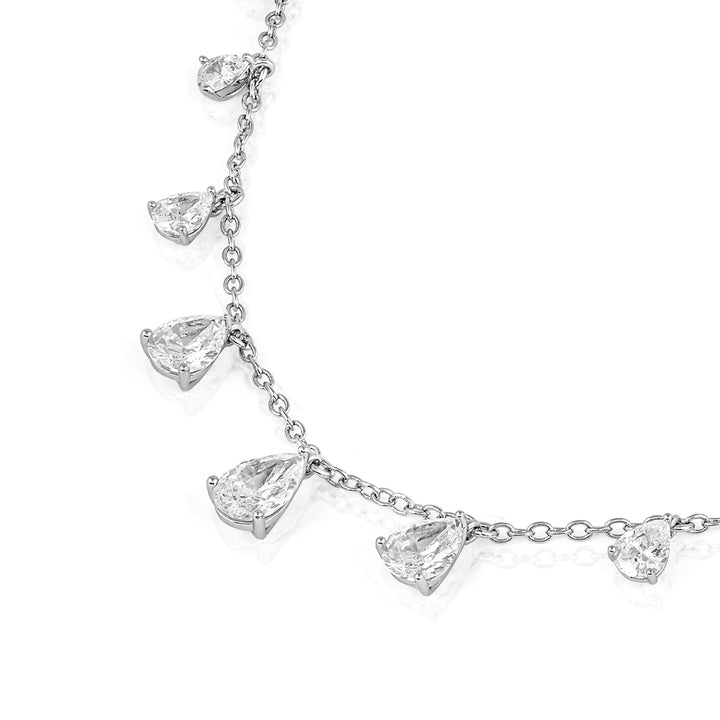 Diamond Drip Stationed Choker