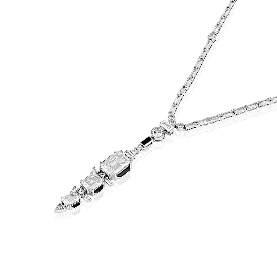 Aditi Rao Three Tier Diamond Lariat - Main Image