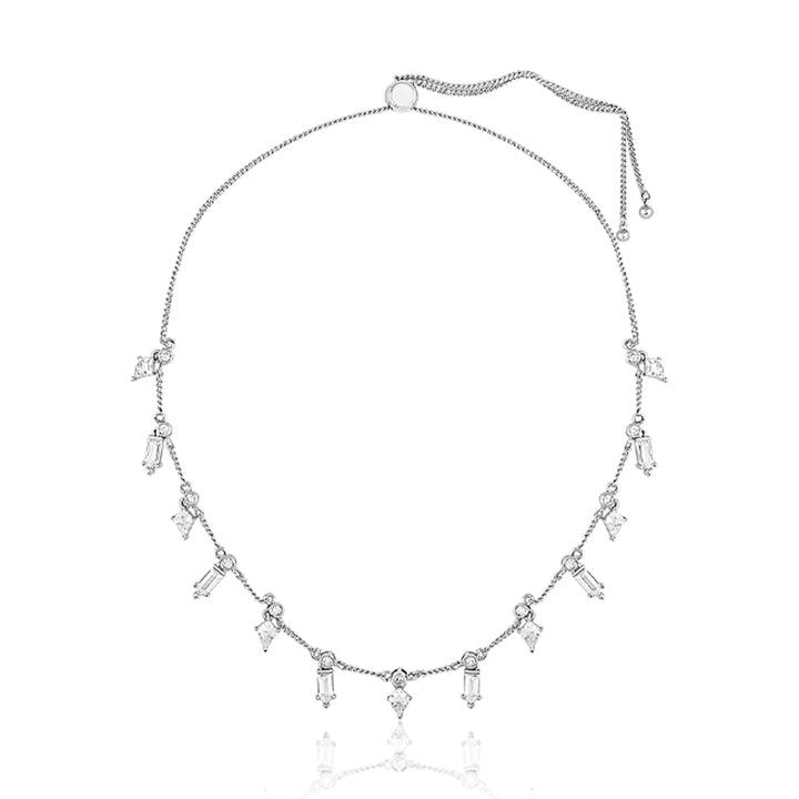 Dainty Diamonds Stationed Choker