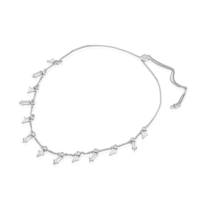 Dainty Diamonds Stationed Choker