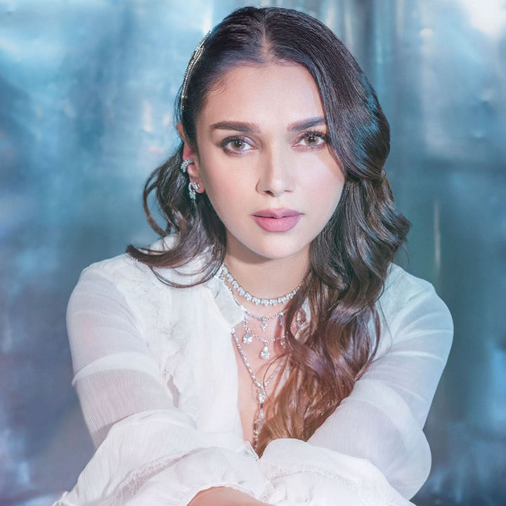 Aditi Rao Dainty Diamonds Stationed Choker