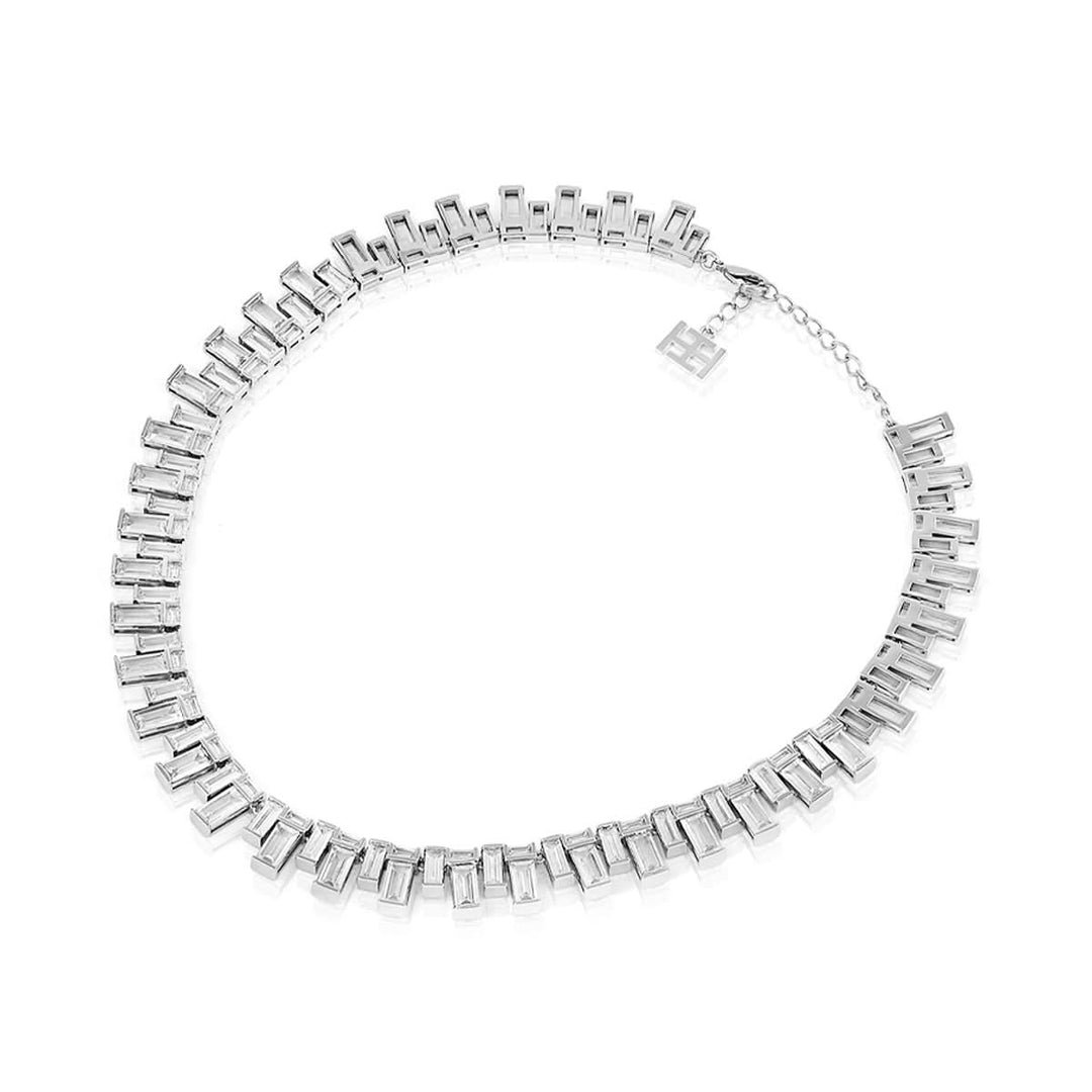 Riviere Baguette Necklace