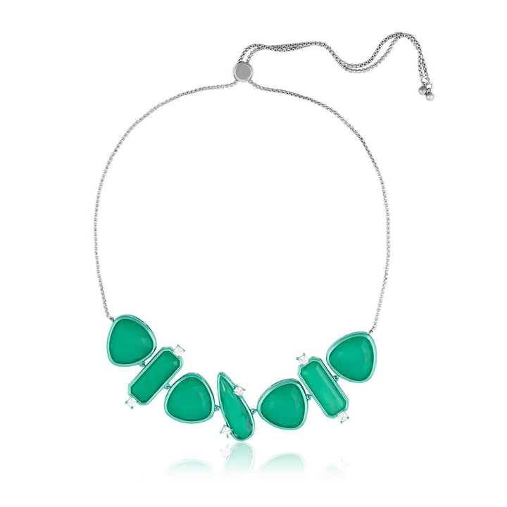 Emerald Flame Choker