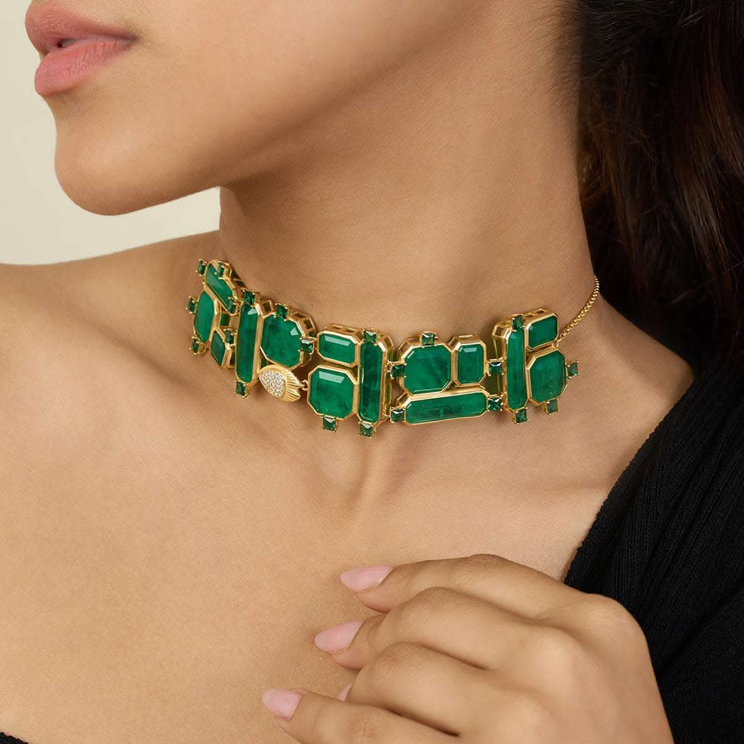 Buy Emerald Dreams Choker Online - Main Image