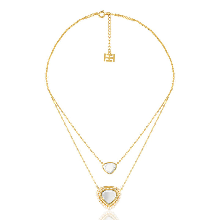 Trikone Layered Necklace