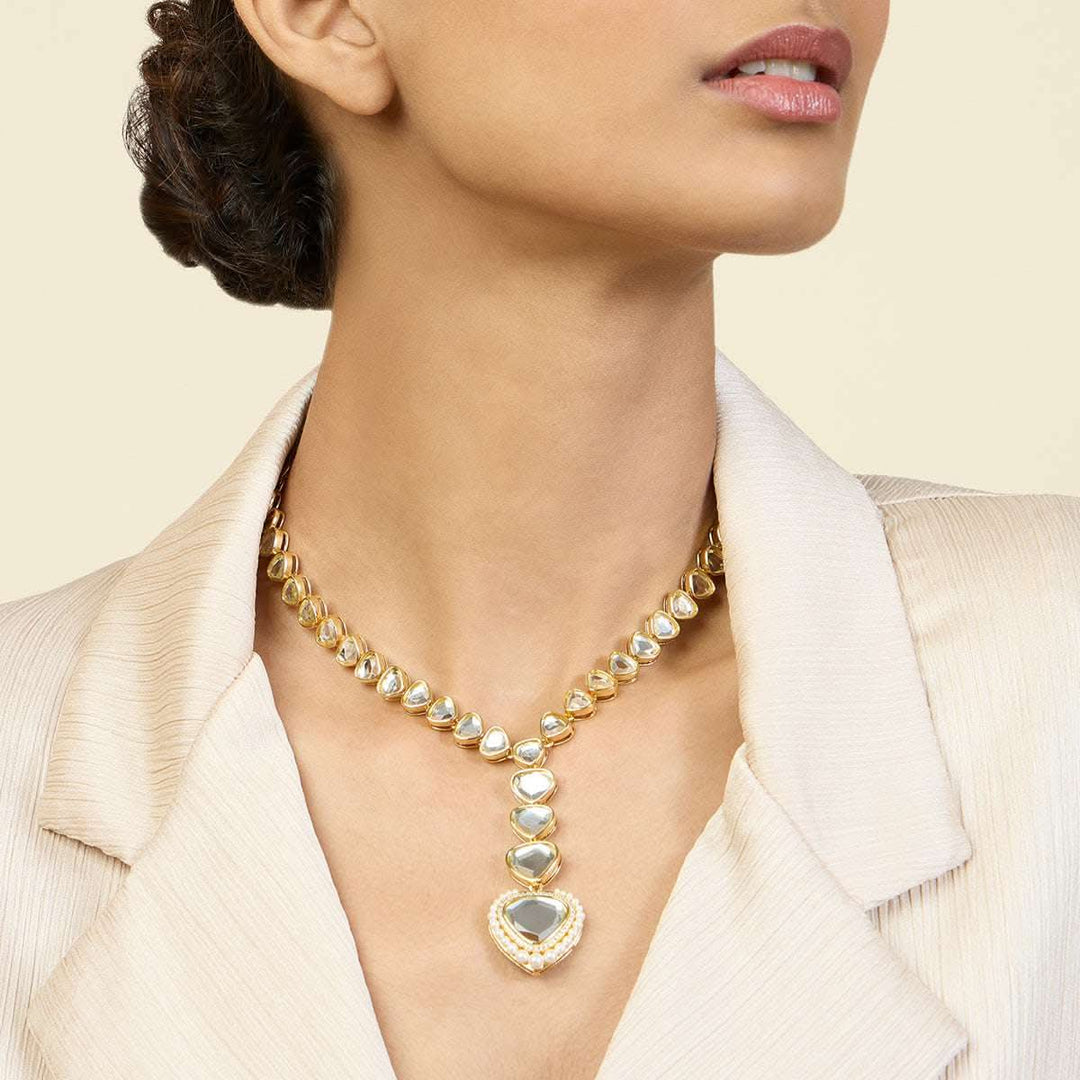 Buy Maharani Mirror Y Necklace Online