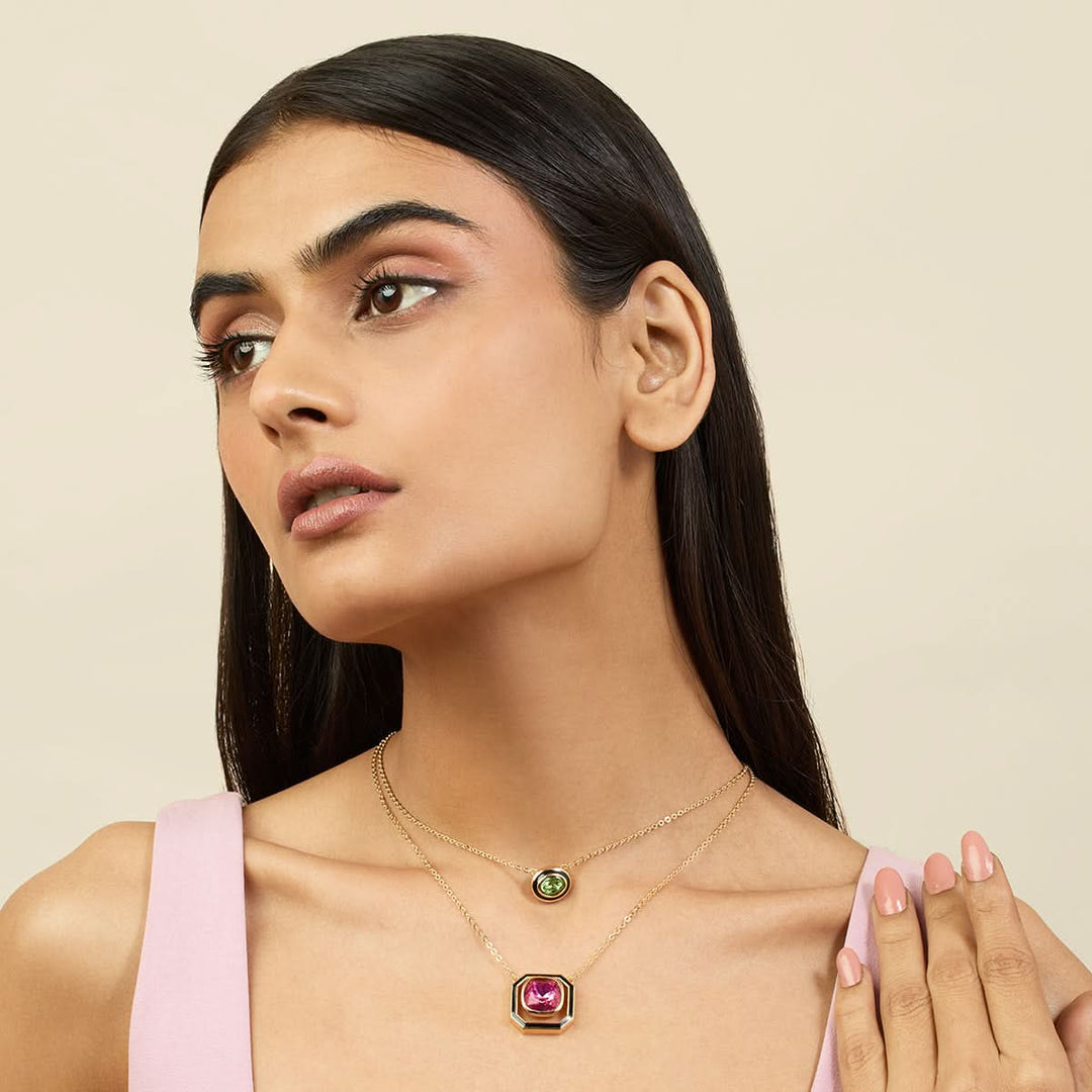 Amethyst Tides Layered Necklace