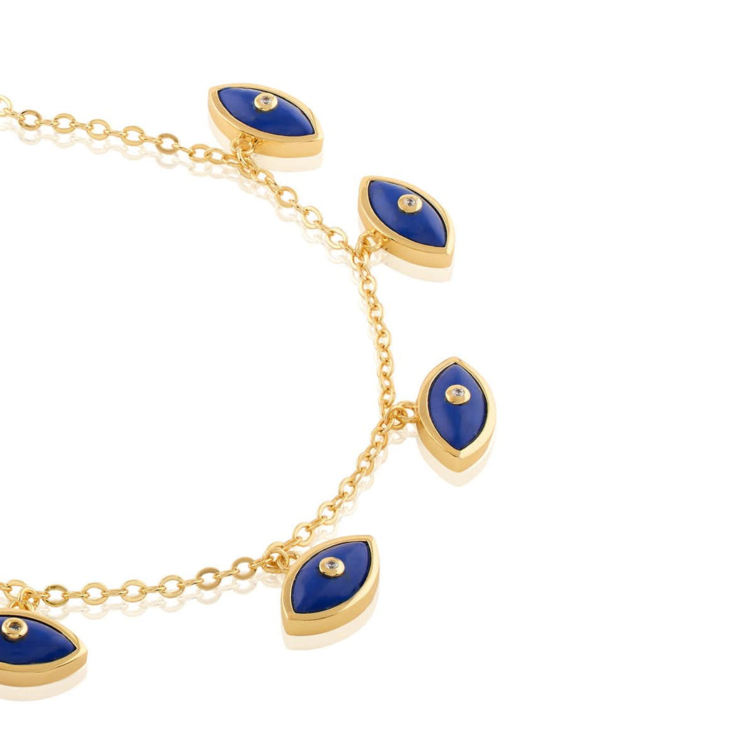 Summer Eyes Charm Necklace