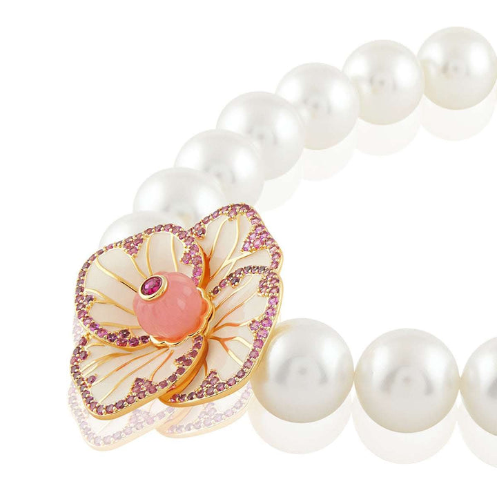 Floral Symphony Choker Necklace