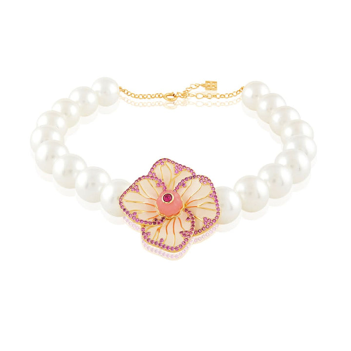 Floral Symphony Choker Necklace