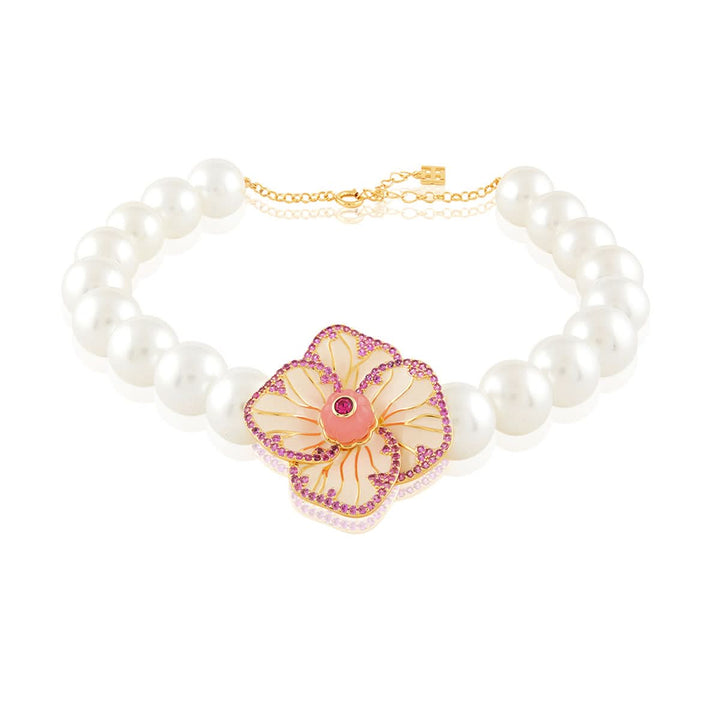 Floral Symphony Choker Necklace