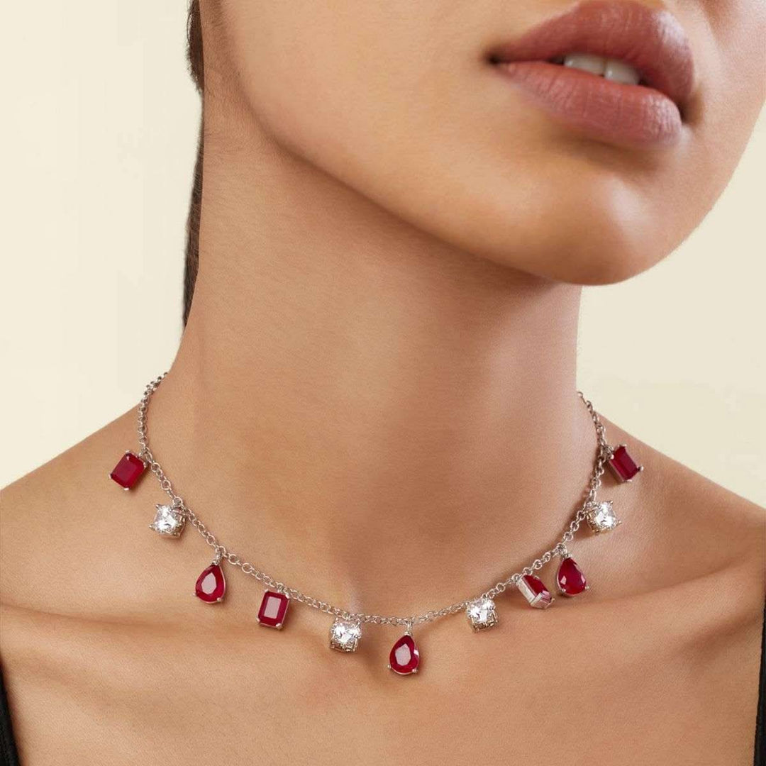 Eterna Fiery Charm Choker