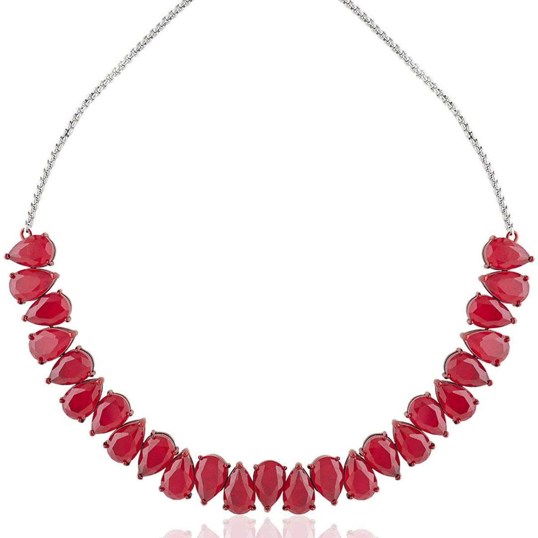 Elysian Ruby Choker Necklace