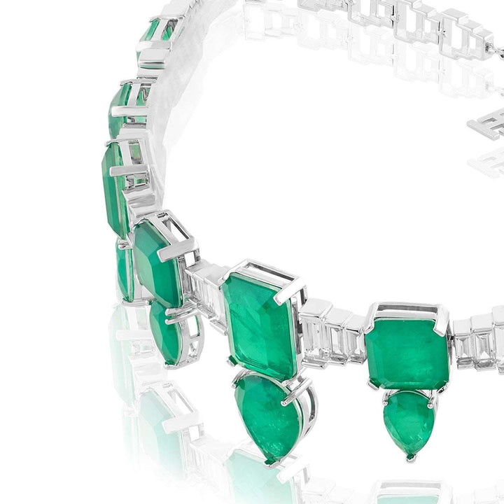 Emerald Celestial Luxe Choker Necklace