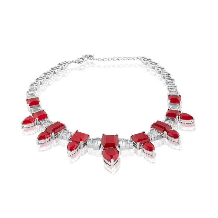 Fiery Luxe Choker Necklace