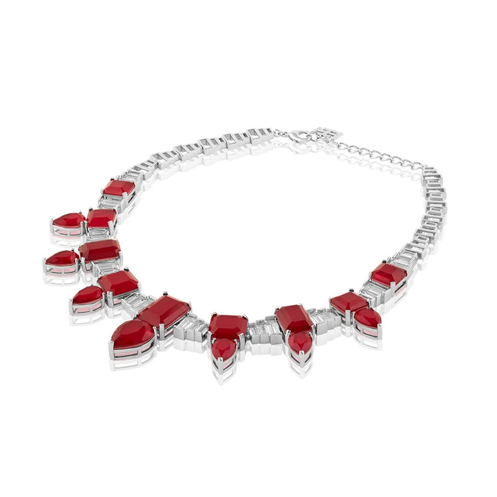 Fiery Luxe Choker Necklace