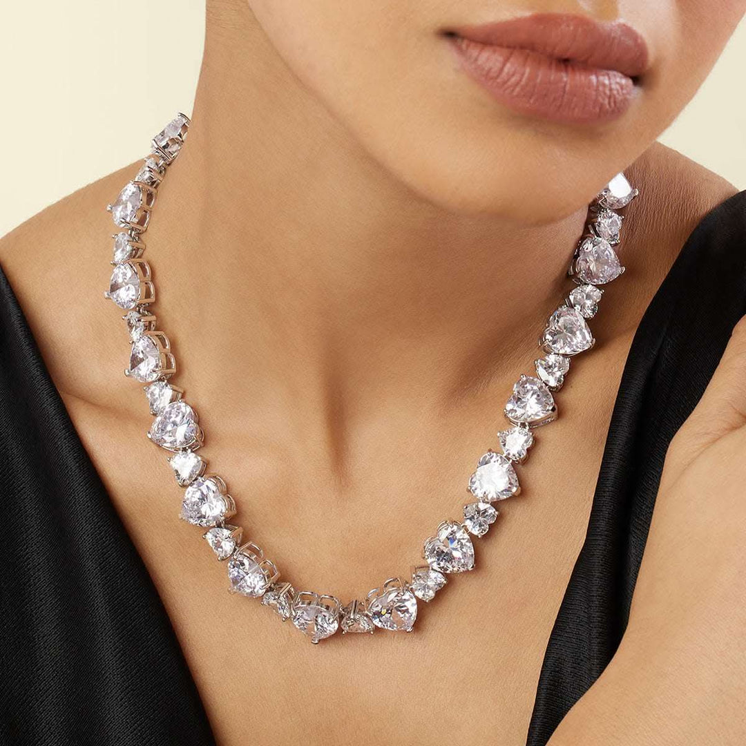 Radiant Resurgence Tennis Collar Necklace
