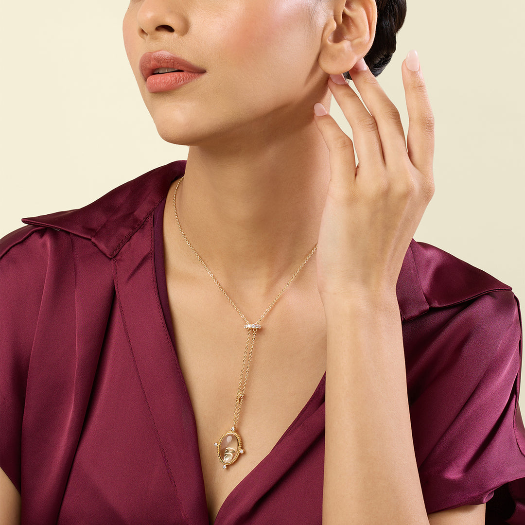 Alira Y Necklace