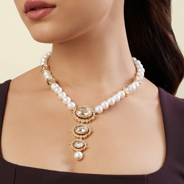 Scorpius Pearl Necklace
