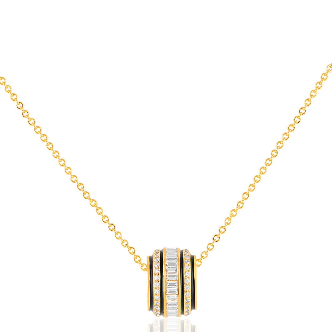 Mindora Pendant Necklace In 18Kt Gold Plated