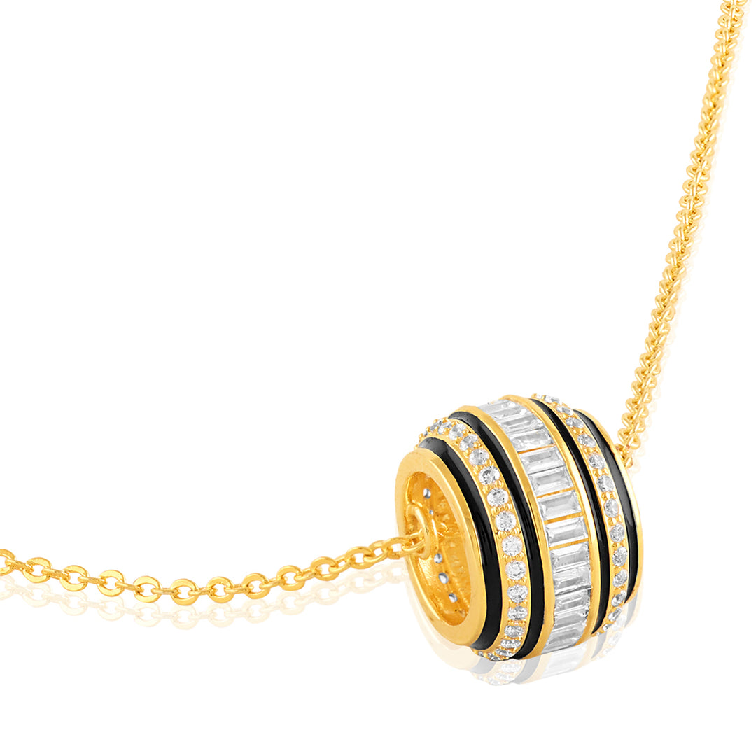 Mindora Pendant Necklace In 18Kt Gold Plated