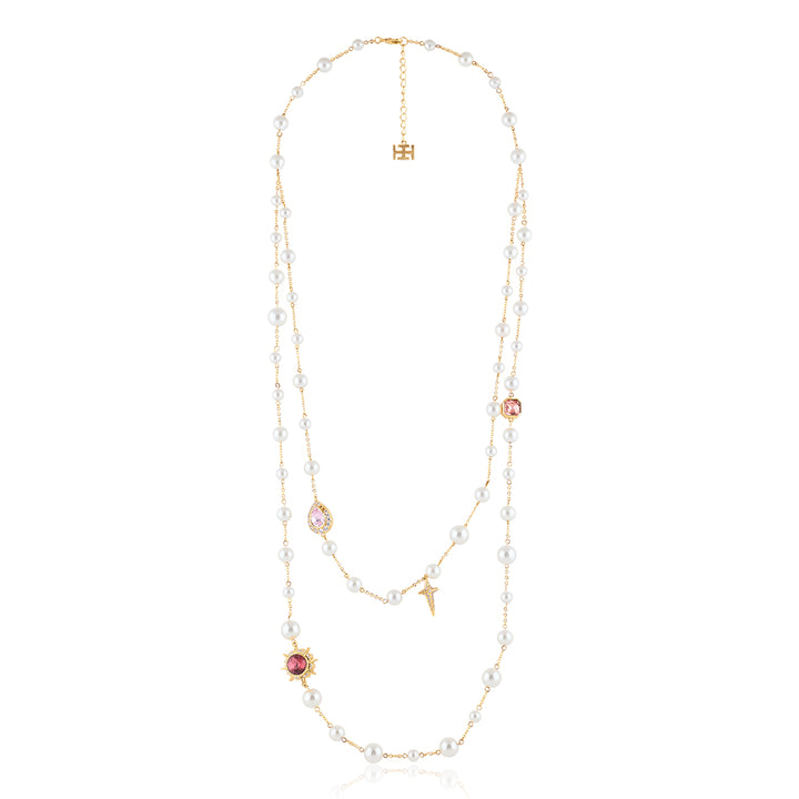 Nightspell Layered Long Necklace