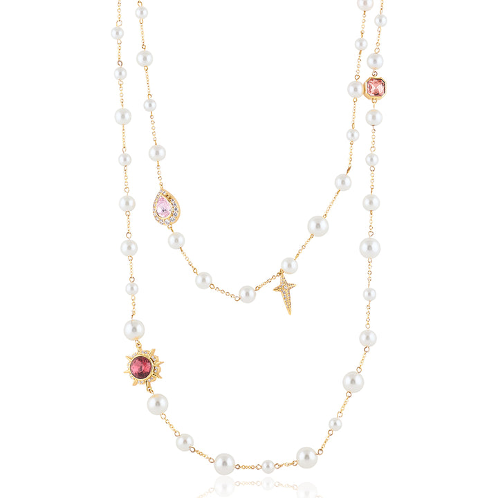 Nightspell Layered Long Necklace