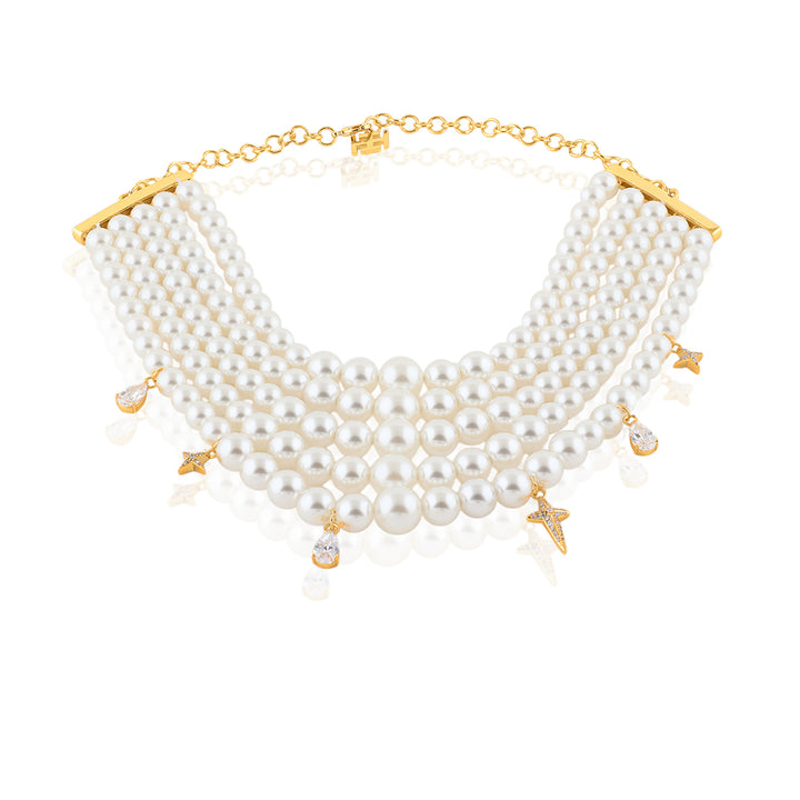 Glyph Statement Pearl Necklace