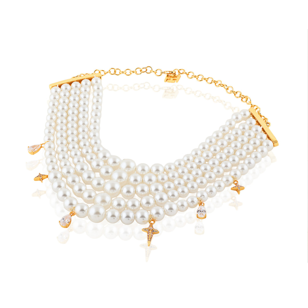 Glyph Statement Pearl Necklace