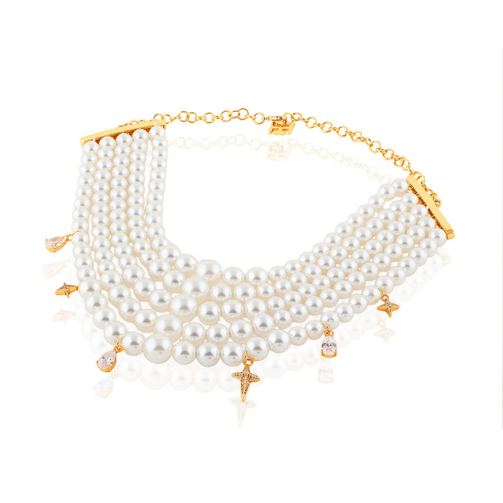 Glyph Statement Pearl Necklace