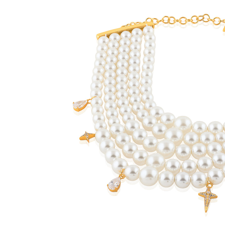 Glyph Statement Pearl Necklace