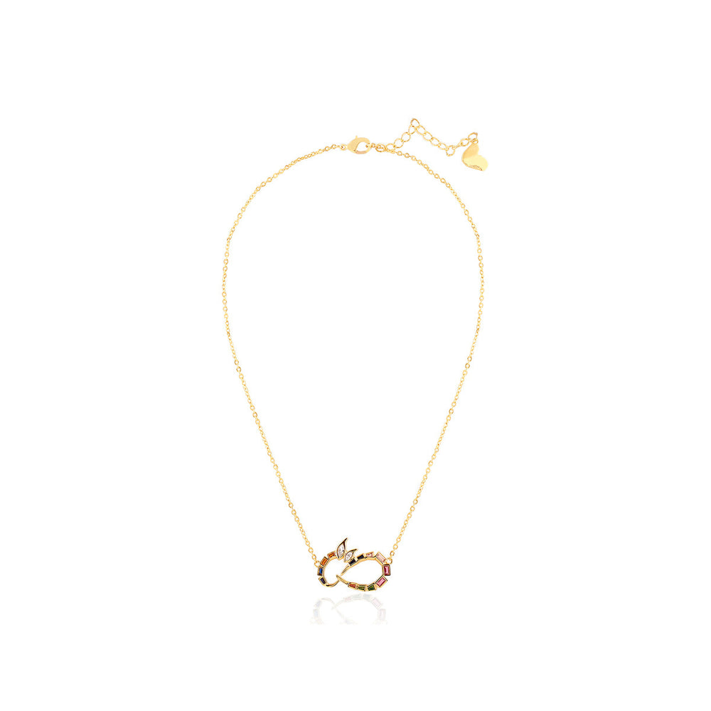Khargosha Multi-coloured Pendant Necklace