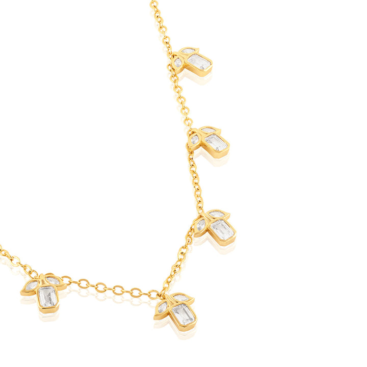 Phool Stationed Choker